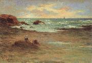 Emile Schuffenecker A Cove at Concarneau oil painting artist